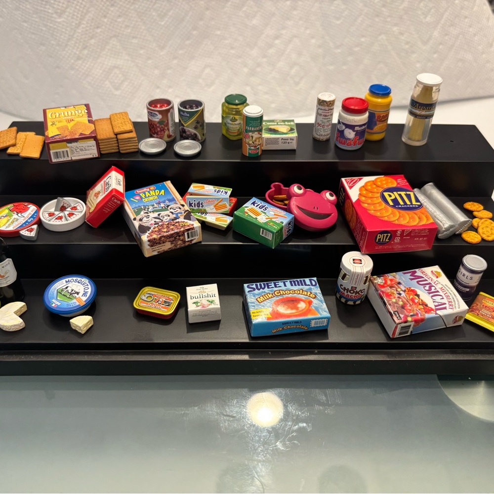 Miniature Food and Snack Collection